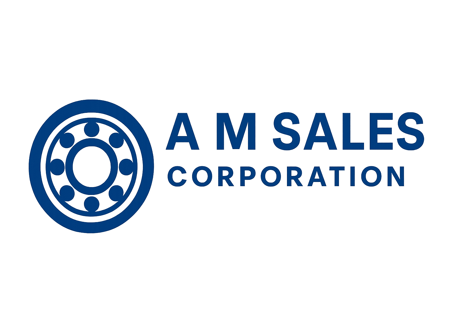 A M Sales Corporation Bearings Logo